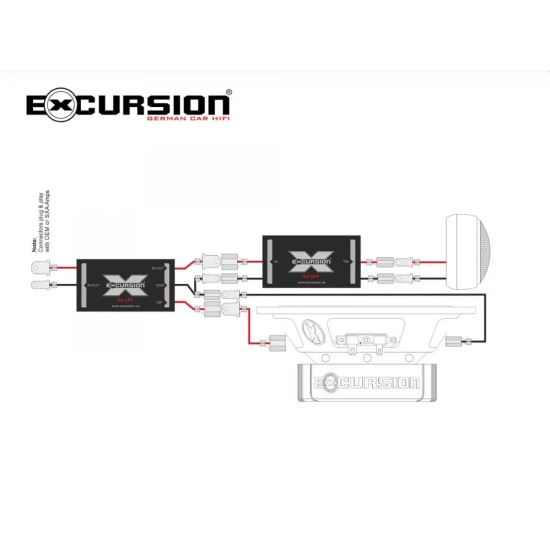 Excursion SX-46M – głośniki średnio-niskotonowe 4x6” (100x150 mm), 4 Ohm, 50/125W